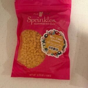 Pink Zebra Sprinkles Wax Melts in Pink and Yellow